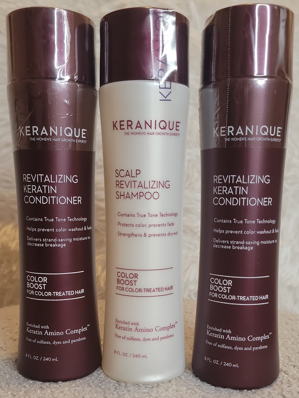 ✨️Ketanique✨️ Revitalizing Shampoo & Conditioner. Set of (3). 8oz. Never Used